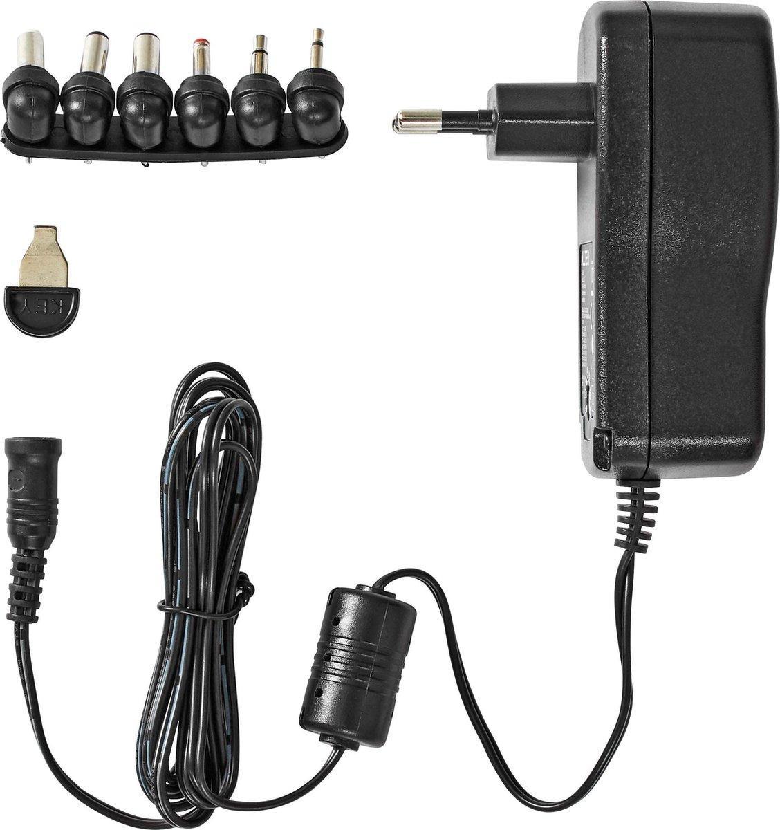 Allteq - AC DC adapter - 1000 mA - Zwart