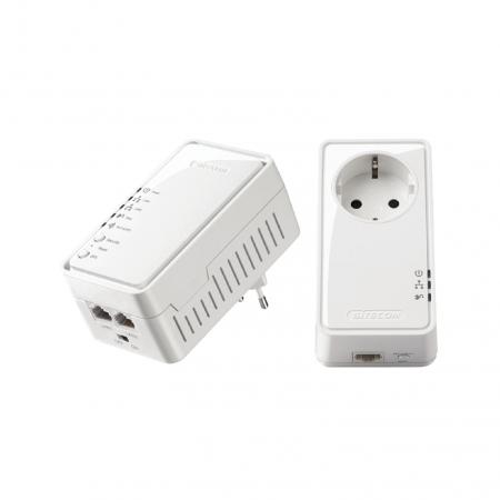 Powerline adapter set - LN-555 - Wit