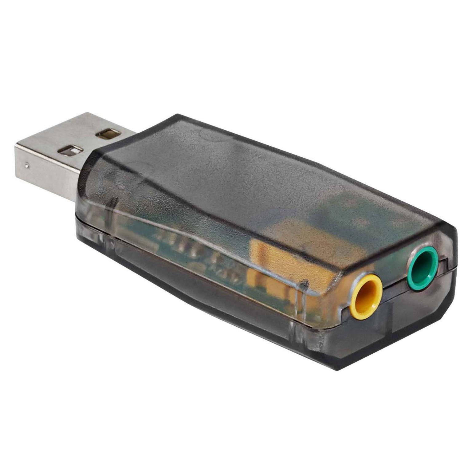 König - USB geluidskaart - Transparant