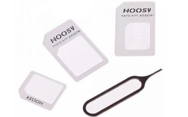 Noosy - Simkaart adapter set - Grijs